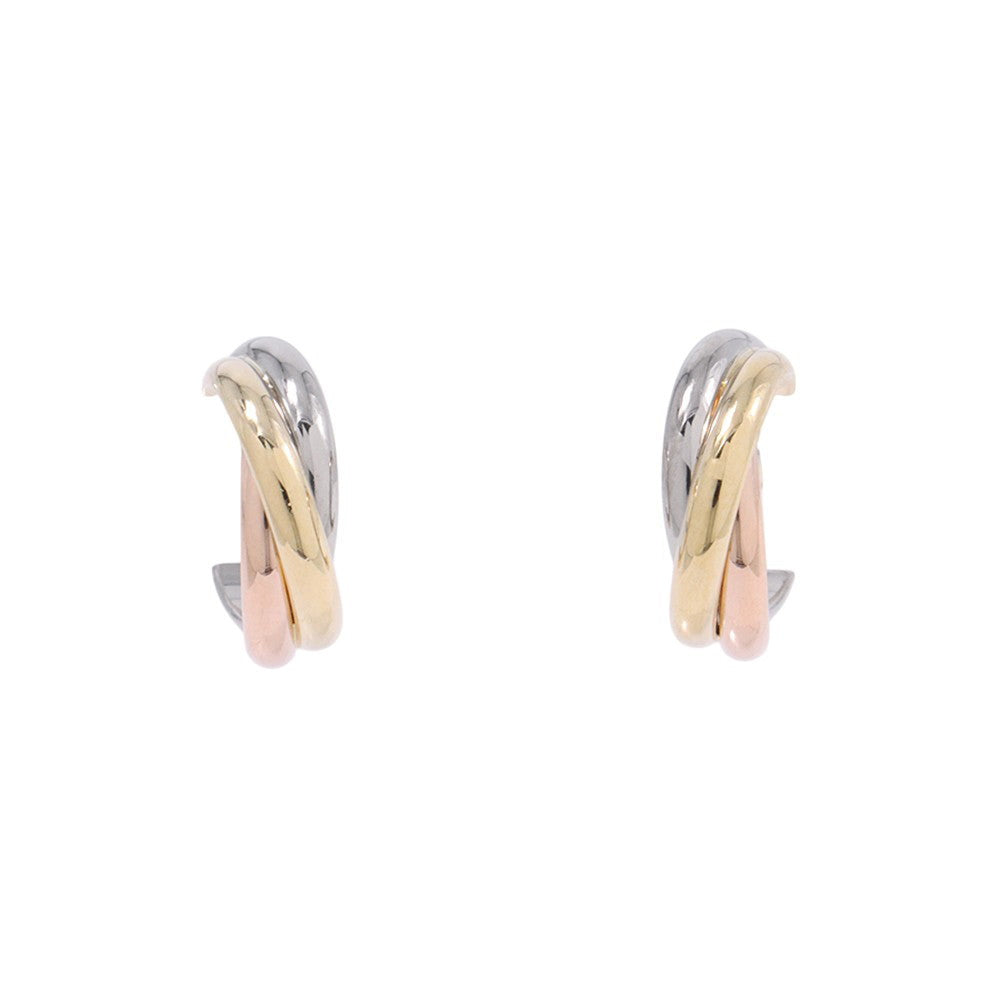 CARTIER Trinity Earring Size MiniB8301540 K18YG K18PG K18WG