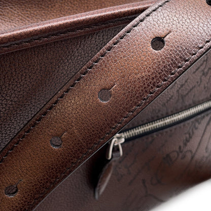 Berluti Journalie Messenger Save for later Soft Brown310385 Venice Soft Calf Leather