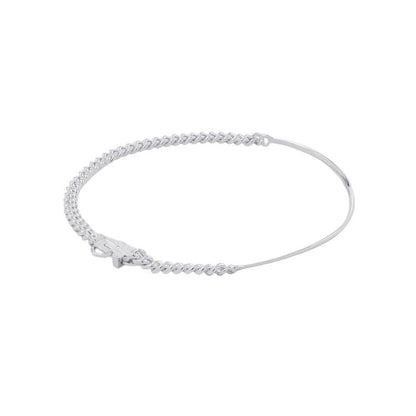 HERMES BoucleSellier Inflexible Necklace Size PM/40 SV925