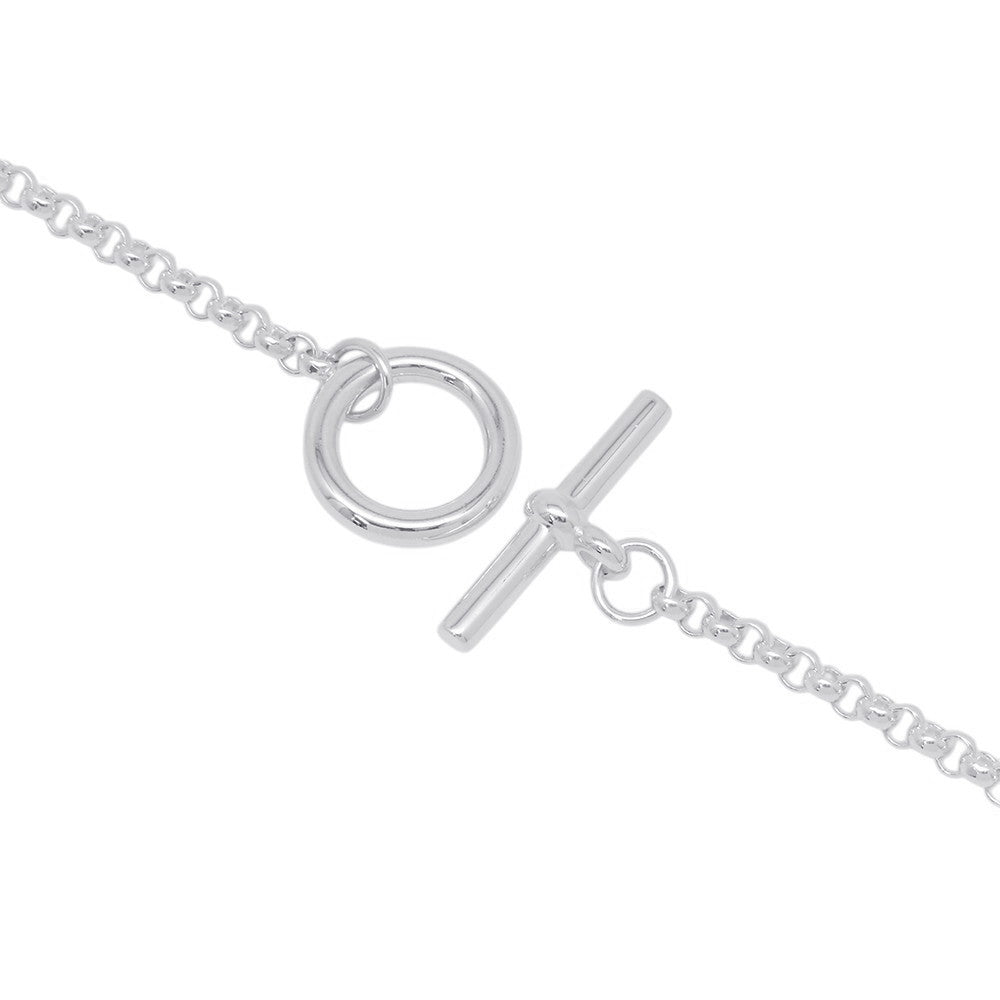 HERMES Chaine d'Ancre Necklace Size GM SV925