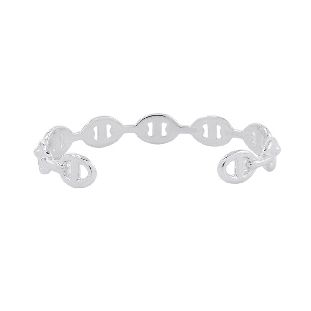 HERMES HERMES Enchainée Bangle Size LG SV925
