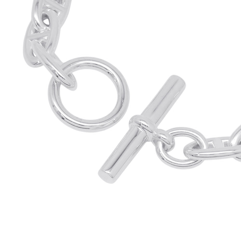 HERMES Chaine d'Ancre Bracelet 15 frames Size GM SV925