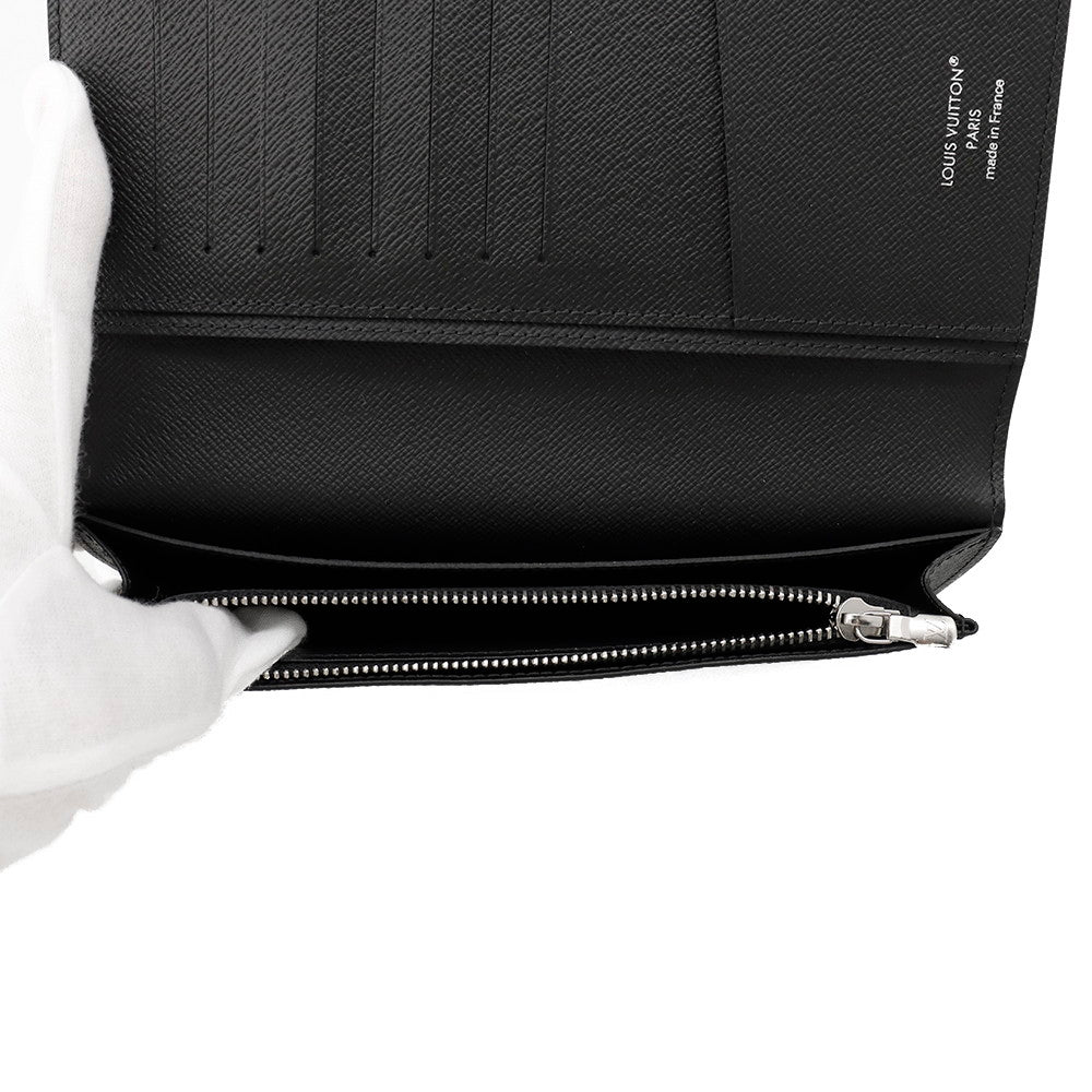 LOUIS VUITTON Portefeuille Brazza NoirM60622 Epi Leather