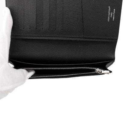 LOUIS VUITTON Portefeuille Brazza NoirM60622 Epi Leather