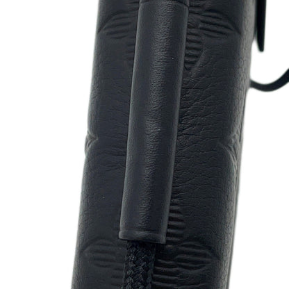 LOUIS VUITTON Lace-up Pouch NoirM12601 Monogram Shadow