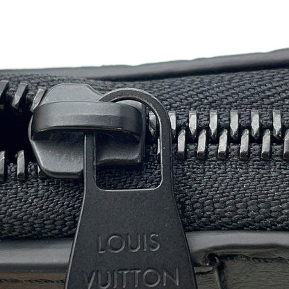 LOUIS VUITTON Lace-up Pouch NoirM12601 Monogram Shadow