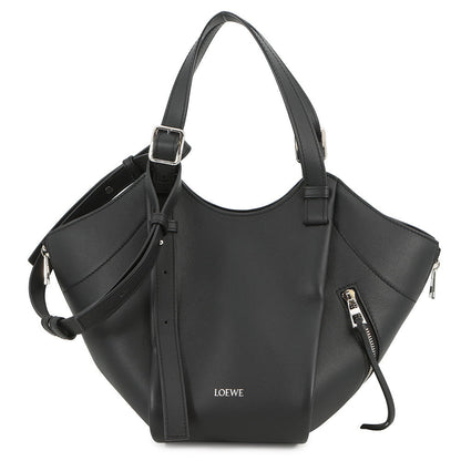 LOEWE Hammock Flip Bag Black11432945 Classic Calf Leather
