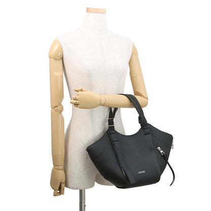 LOEWE Hammock Flip Bag Black11432945 Classic Calf Leather