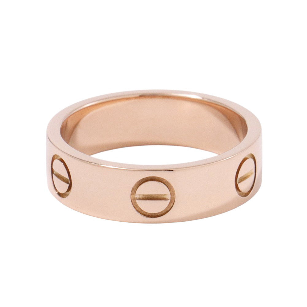 CARTIER Love Ring Size Classic/53/#13B4084800 18K Pink Gold