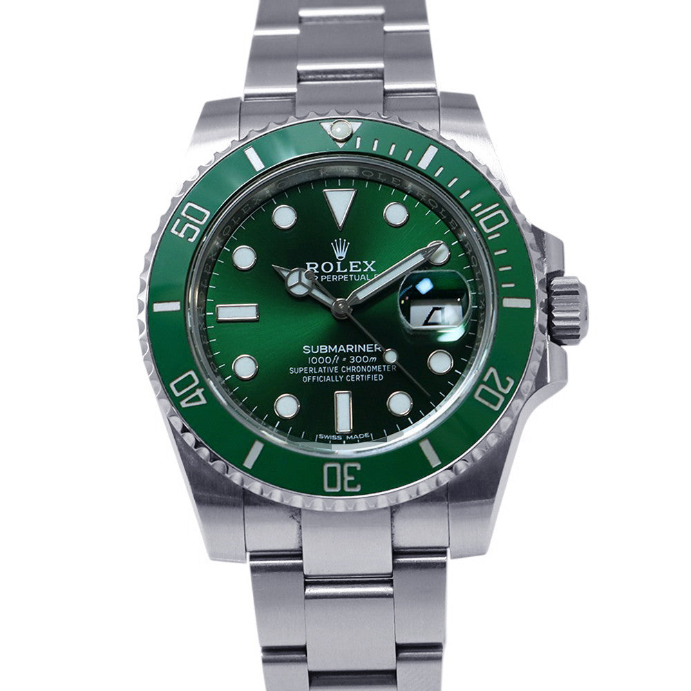 ROLEX Submariner Date W40mm Stainless Steel Green Dial116610LV