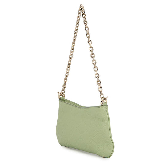 GUCCI GG Emblem Super Mini Bag Green815278 Leather