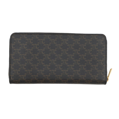 CELINE Large Zip Wallet Black10B552BQ3.38NO PVC