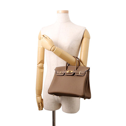 HERMES Birkin Etoupe Togo Leather Size 25