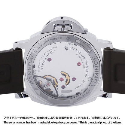 PANERAI Luminor Destro Otto Giorni W44mm Stainless Steel Cowchuck Black DialPAM01655