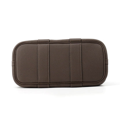 HERMES Neo Garden Chocolat Togo Leather Size 23