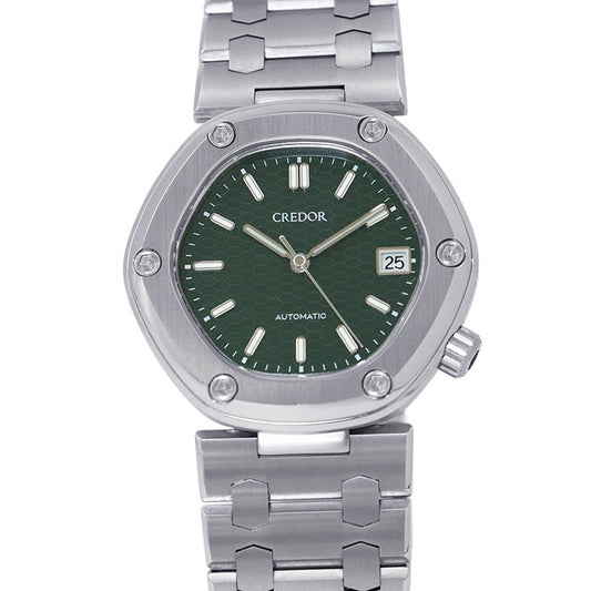 SEIKO CREDOR Locomotive W38.8mm TI Green DialGCCR997