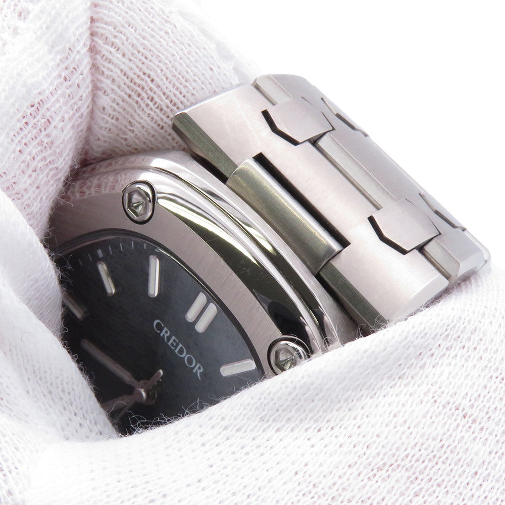 SEIKO CREDOR Locomotive W38.8mm TI Green DialGCCR997