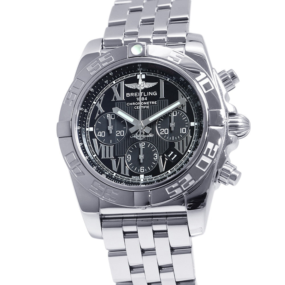 BREITLING Chronomat44 W44mm Stainless Steel Black DialAB011012/B956