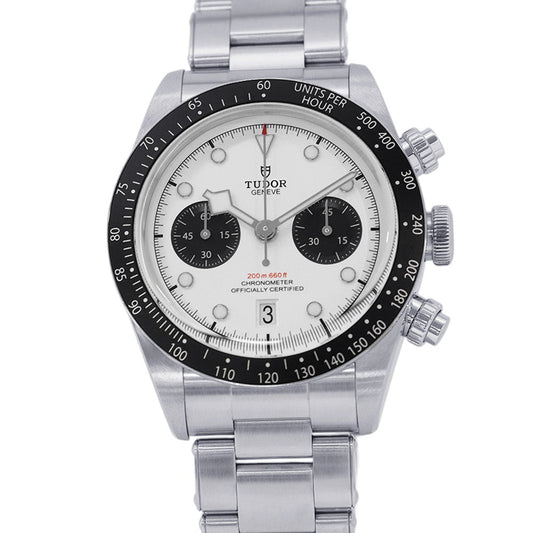 TUDOR Black Bay Chrono W41mm Stainless Steel White DialM79360N-0012