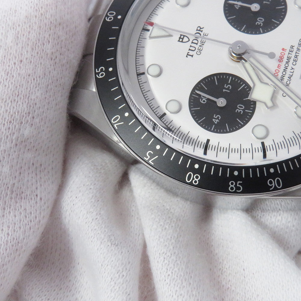 TUDOR Black Bay Chrono W41mm Stainless Steel White DialM79360N-0012