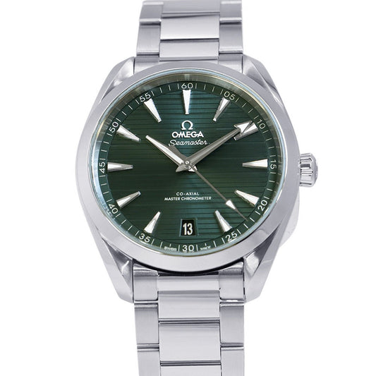 OMEGA Seamaster Aqua Terra 150M W41mm Stainless Steel Green Dial220.10.41.21.10.001