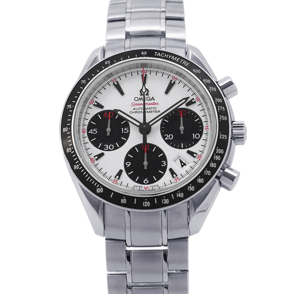 OMEGA Speedmaster Date Chronograph W40mm Stainless Steel White Dial323.30.40.40.04.001