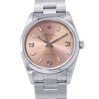 ROLEX Air-King W34mm Stainless Steel Pink Dial14000M