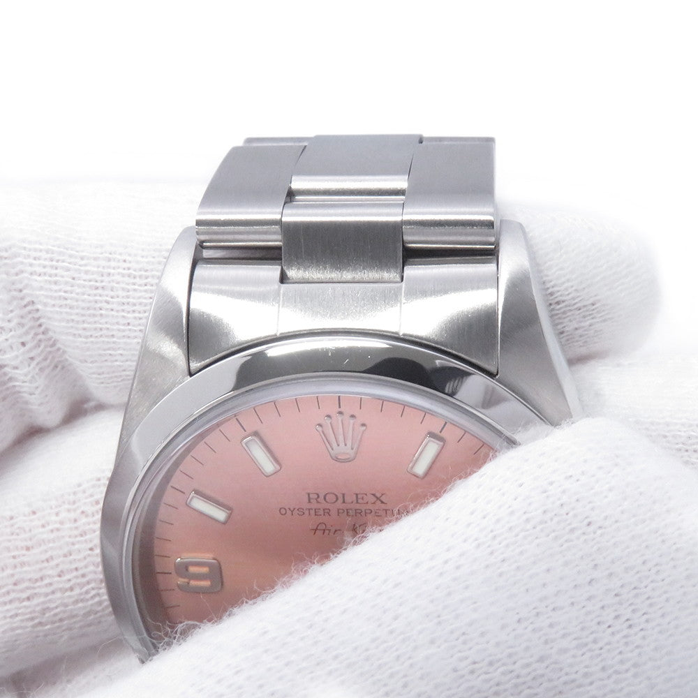 ROLEX Air-King W34mm Stainless Steel Pink Dial14000M