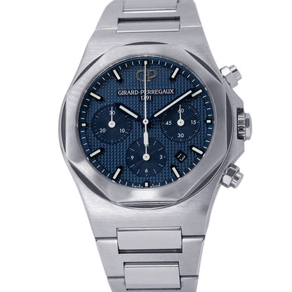 GIRARD-PERREGAUX Laureato Chronograph W42mm Stainless Steel Blue Dial81020-11-431-11A