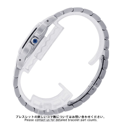 CARTIER Santos Garbe H40mm×W29mm Stainless Steel Silver DialW20055D6
