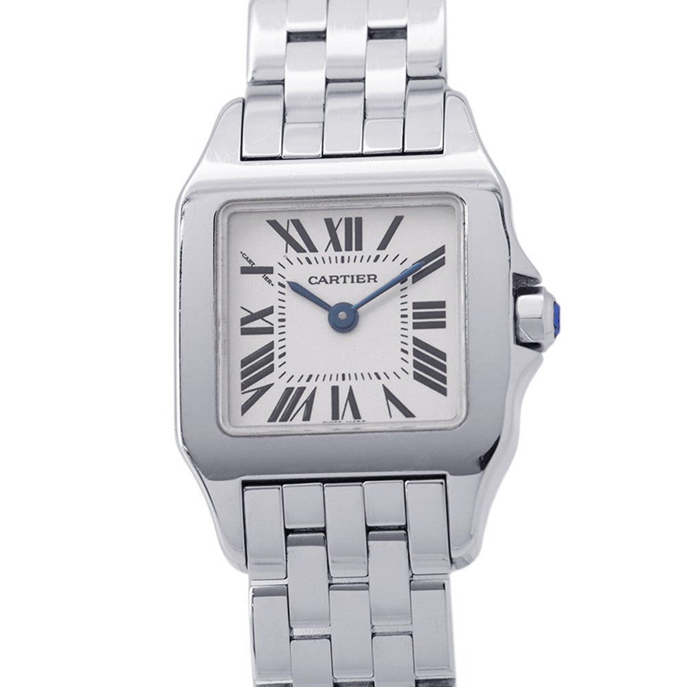 CARTIER Santos Dumoiselle H28mm×W20mm Stainless Steel Beige DialW25064Z5