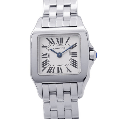 CARTIER Santos Dumoiselle H28mm×W20mm Stainless Steel Beige DialW25064Z5