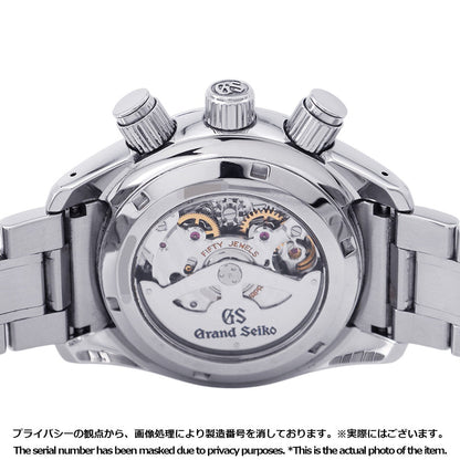 SEIKO Grand Seiko GMT Spring Drive Master Shop Limited Edition W43.5mm Stainless Steel Black DialSBGC003