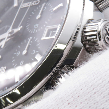 SEIKO Grand Seiko GMT Spring Drive Master Shop Limited Edition W43.5mm Stainless Steel Black DialSBGC003