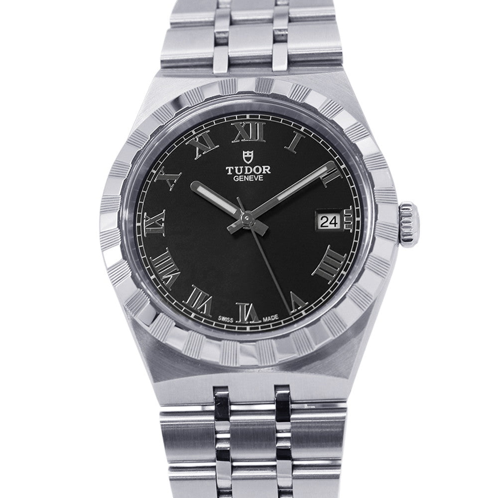 TUDOR Royal W38mm Stainless Steel Black DialM28500-0003