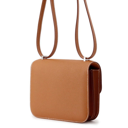 HERMES Constance3 Miroir Gold Epsom Size Mini