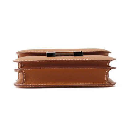 HERMES Constance3 Miroir Gold Epsom Size Mini