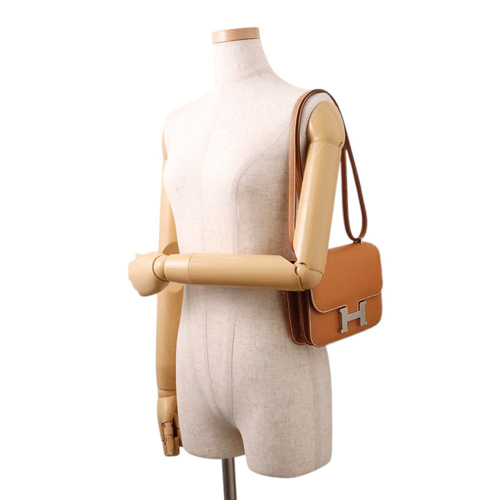 HERMES Constance3 Miroir Gold Epsom Size Mini