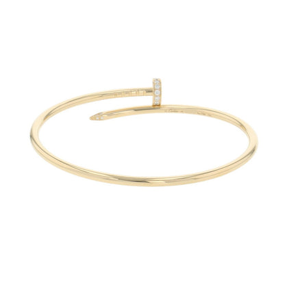 CARTIER Juste Un Clou Bracelet Small model Diamond Size 16/SmallB6066116 18K Yellow Gold