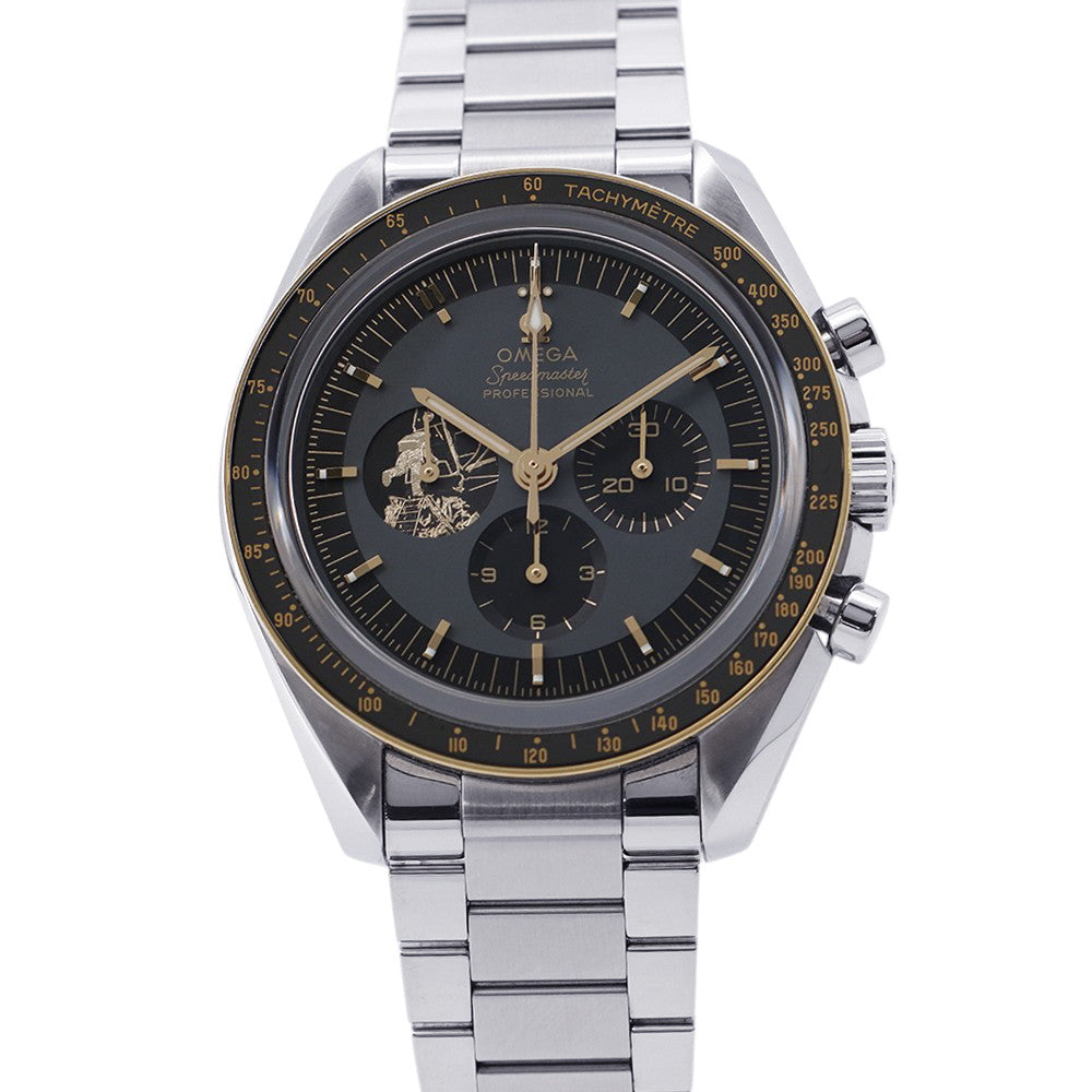 OMEGA Speedmaster Moonwatch Apollo11 50th Anniversary Limited to 6969 pieces W42mm Stainless Steel Black Dial310.20.42.50.01.001