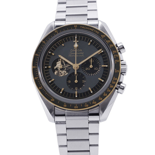 OMEGA Speedmaster Moonwatch Apollo11 50th Anniversary Limited to 6969 pieces W42mm Stainless Steel Black Dial310.20.42.50.01.001