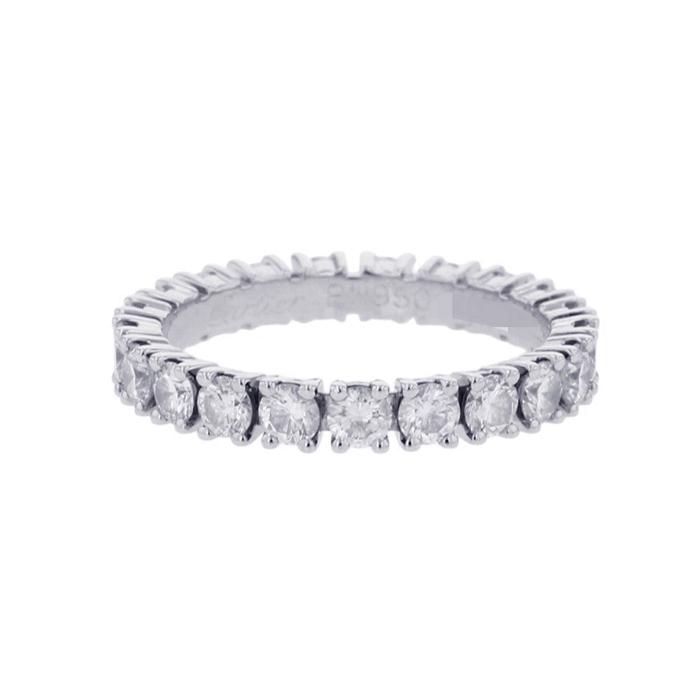 CARTIER Destine Wedding Ring Size 50/#10N4127350/N4127300 Pt950