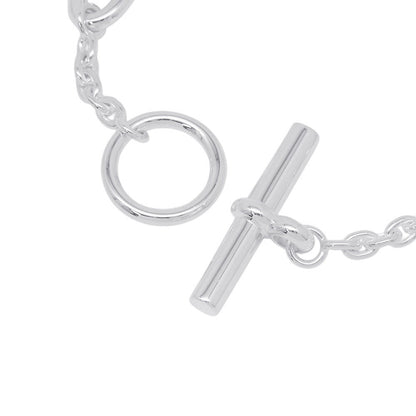 HERMES Chaine d'Ancre Farandole Bracelet Size ST SV925