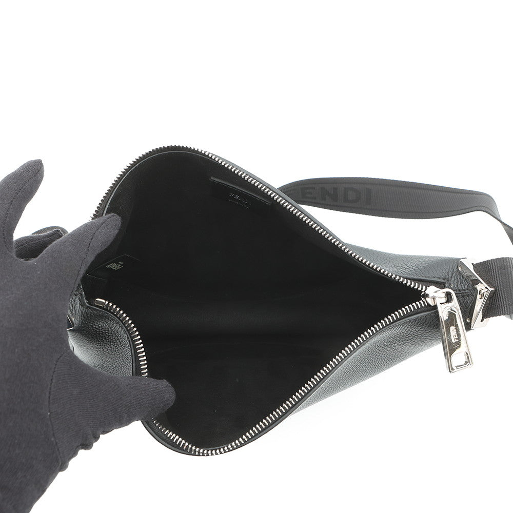 FENDI melon Black7VA635 Leather Size Small