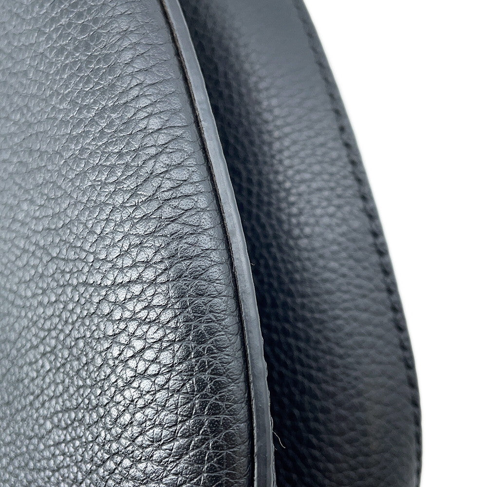 FENDI melon Black7VA635 Leather Size Small