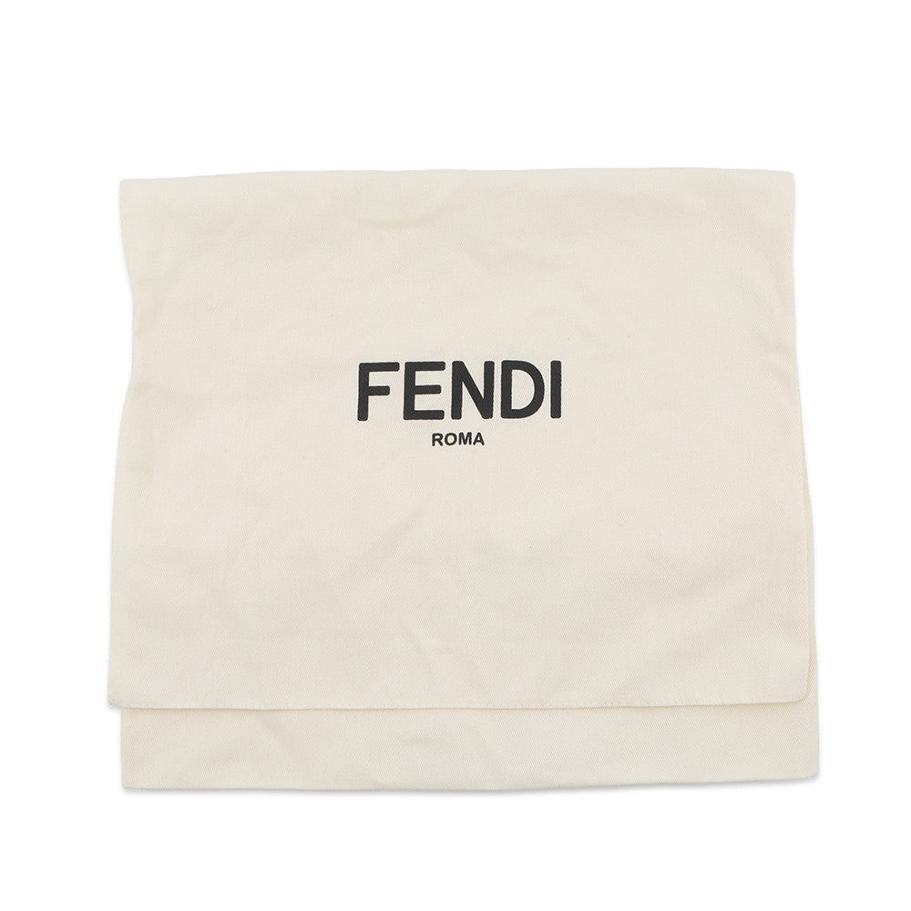 FENDI melon Black7VA635 Leather Size Small