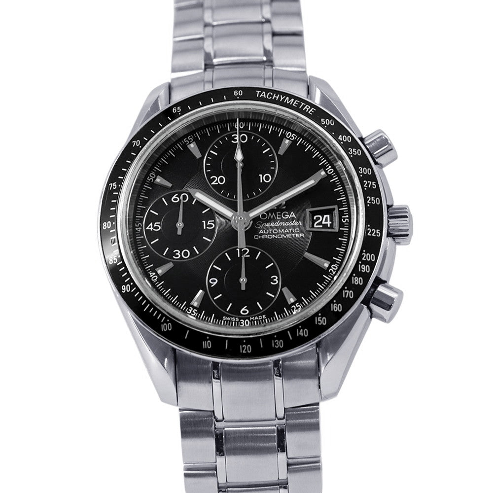 OMEGA Speedmaster Date W40mm Stainless Steel Black Dial3210.50.00