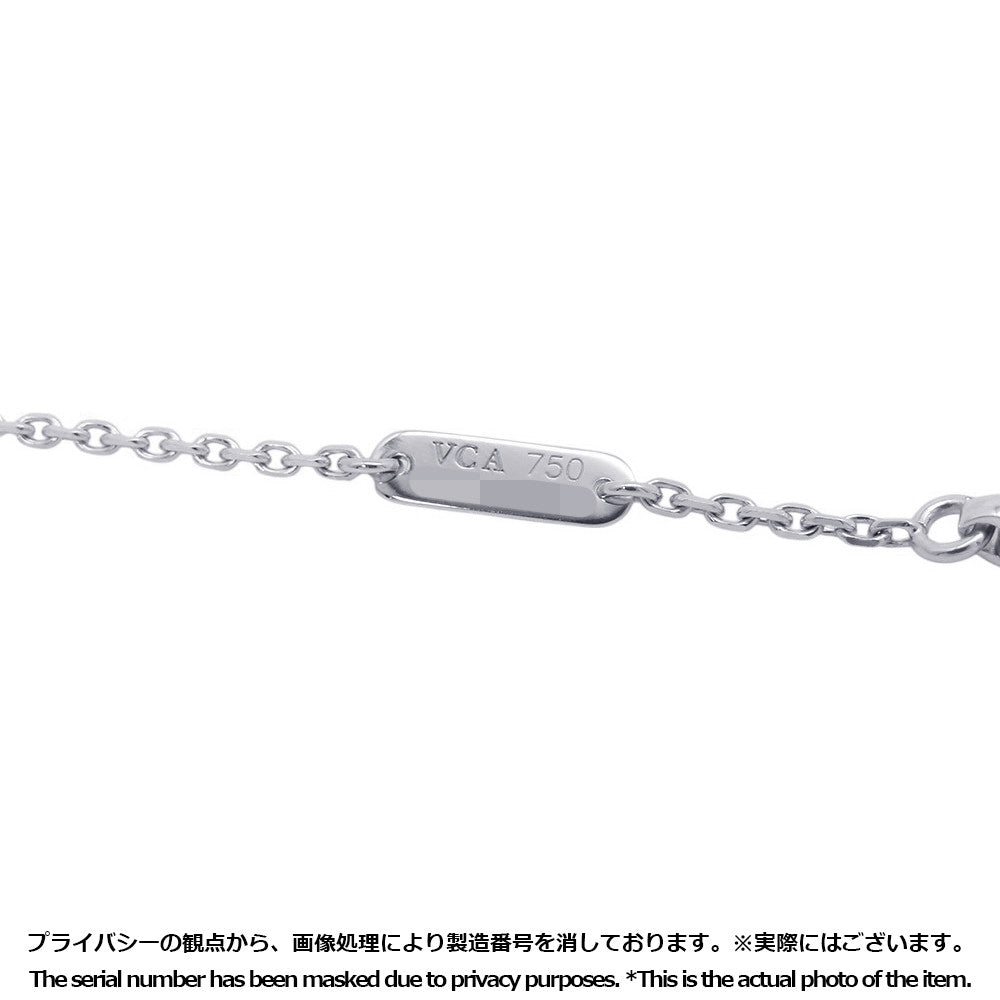 Van Cleef & Arpels Vintage Alhambra Necklace 2009 Holiday 18K White Gold