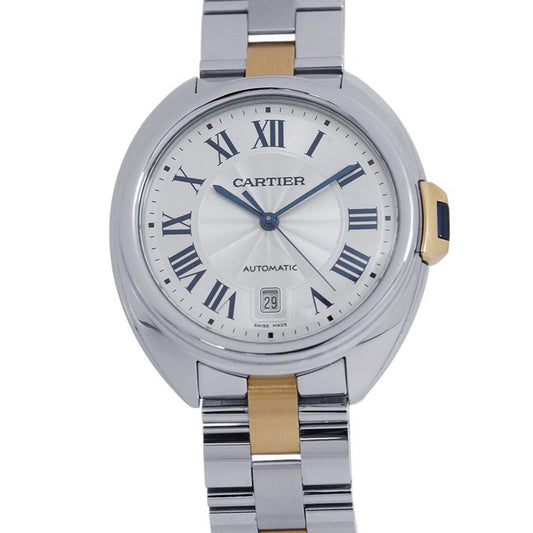 CARTIER Craie de Cartier W40mm Stainless Steel K18PG Silver DialW2CL0002
