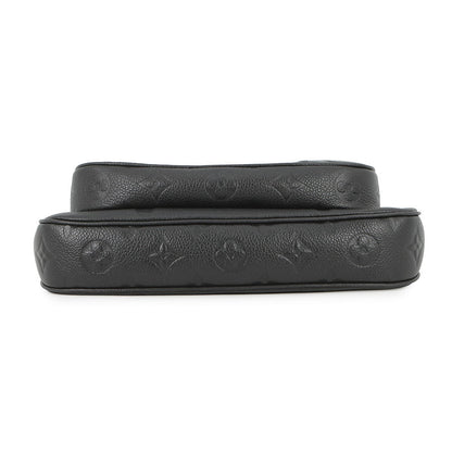 LOUIS VUITTON Multi Pochette Accessoires NoirM80399 Monogram Empreinte Leather